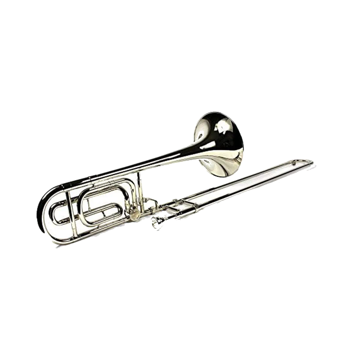 Jinbao Bb/F Trigger Trombone – Nickle JBSL820N — view 1