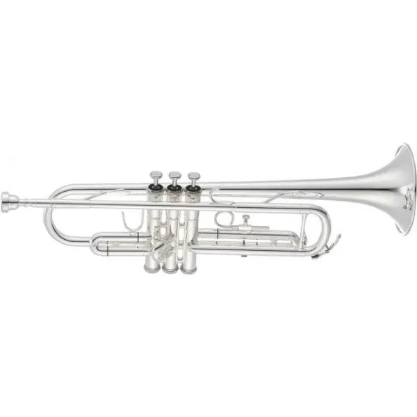 Jinbao Bb Trumpet Nickle plated TR300N — view 2
