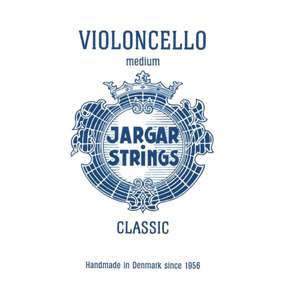 Jargar Classic Cello Blue Medium Single String D 4/4