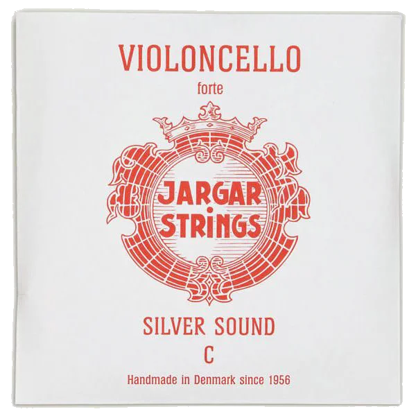 Jargar Cello Red Forte Single String C Silver Sound 4/4 — view 1