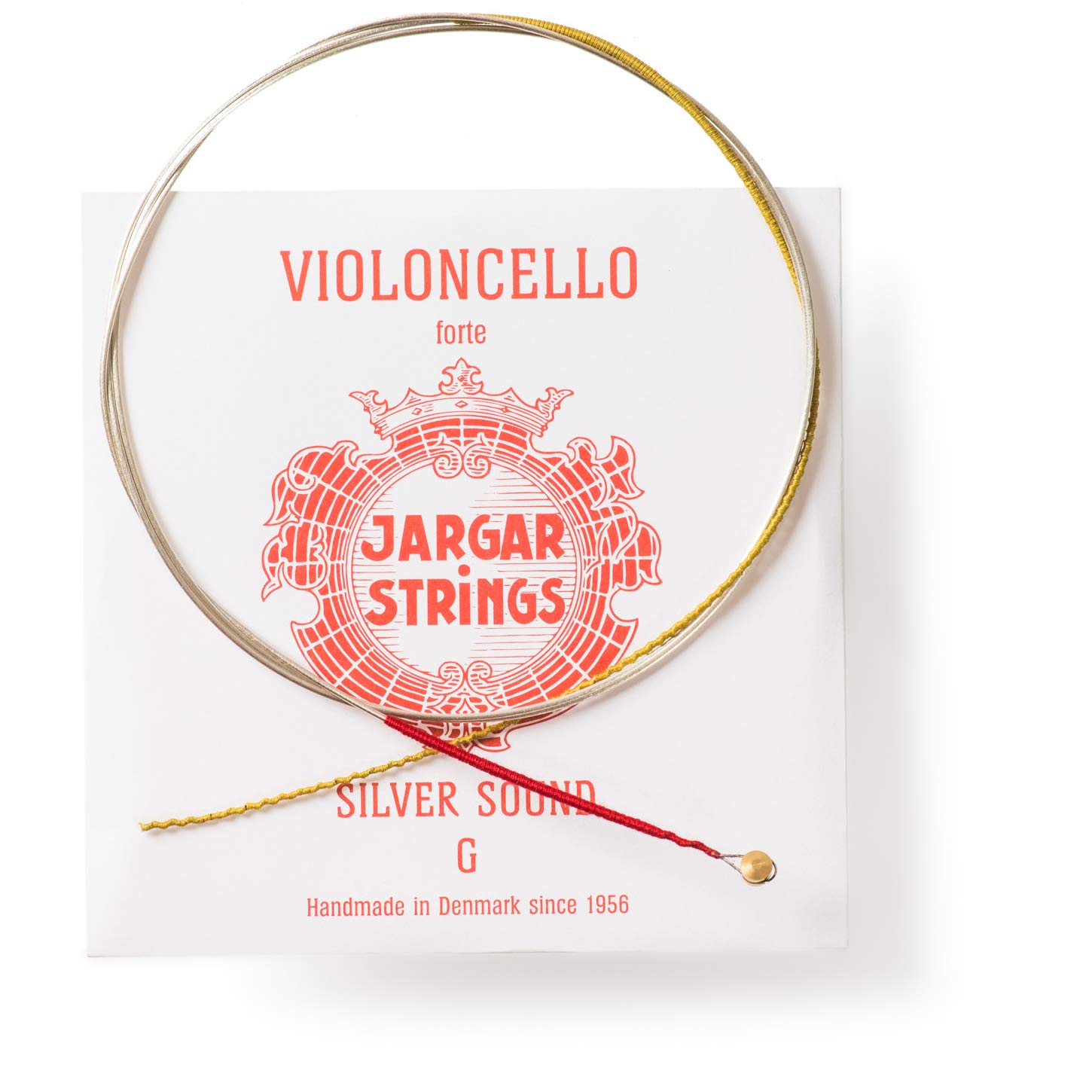 Jargar Cello Red Forte Single String G Silver Sound 4/4 — view 1