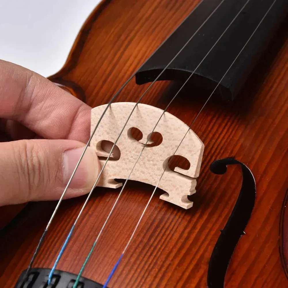 Josef Teller Violin Bridge Cut 1/8 — view 2