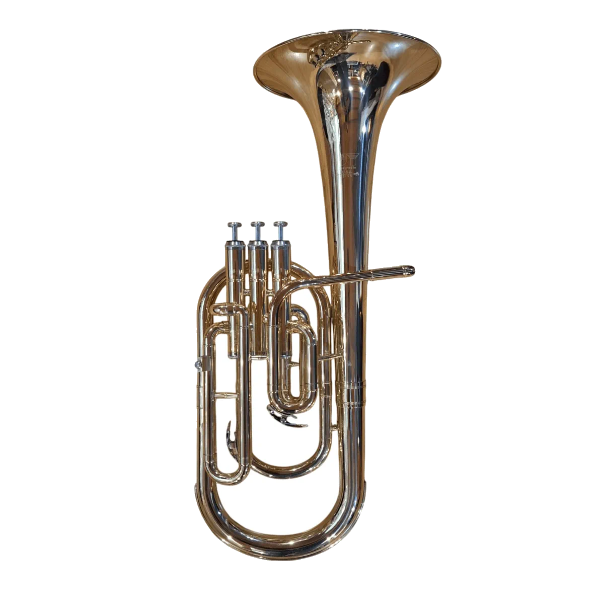 Jinyin Alto Horn JYAH-E100G Lacquer — view 1