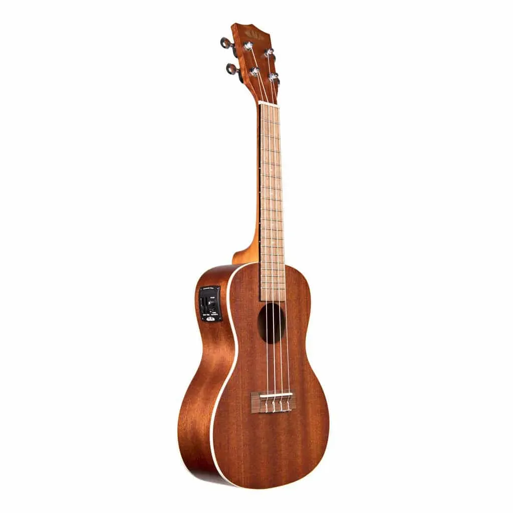 Kala KA-CE Concert Ukulele With Pickup – Satin Mahogany — view 3