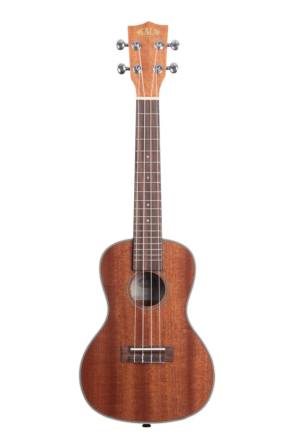 Kala MASMHCG Solid Mahogany Gloss Concert Ukulele — view 3