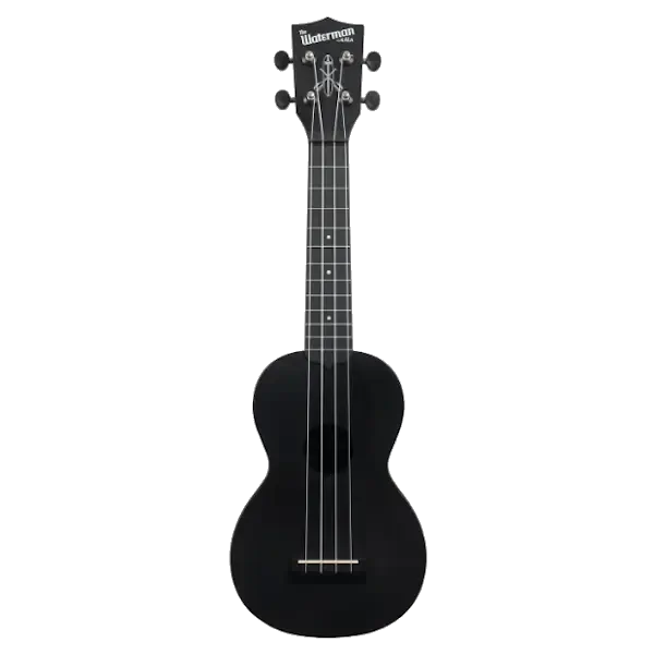 Kala Waterman Beach Collection Soprano Ukulele – Black Sand — view 1