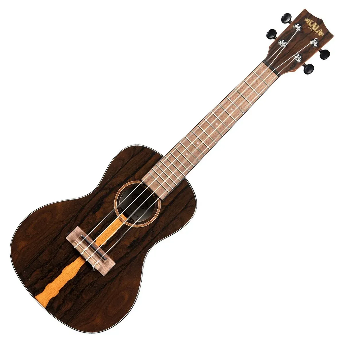 Kala Ziricote Concert Ukulele - Gloss — view 2