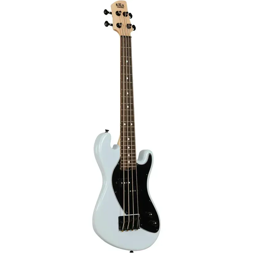 Kala Solidbody U-Bass Electric Bass Guitar - Powder Blue — view 2
