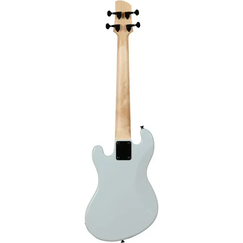 Kala Solidbody U-Bass Electric Bass Guitar - Powder Blue — view 4