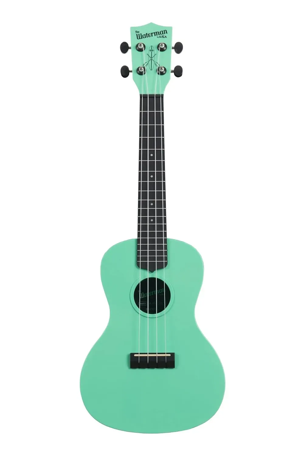 Kala Waterman Beach Collection Concert Ukulele - SFG — view 2