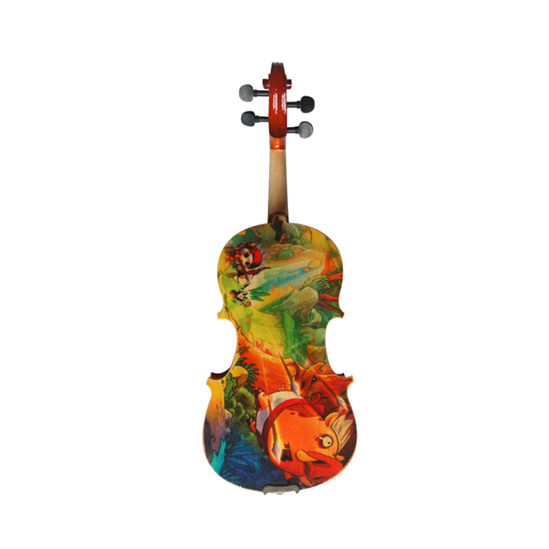Kinglos HSHB002 4/4 Art Violin Outfit — view 2
