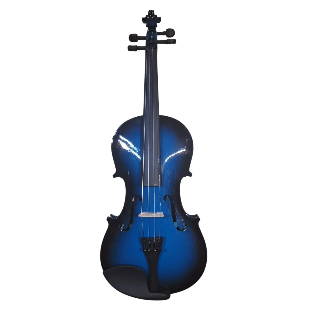 Kinglos PJC Series 4/4 Violin Outfit - Blue Burst — view 1