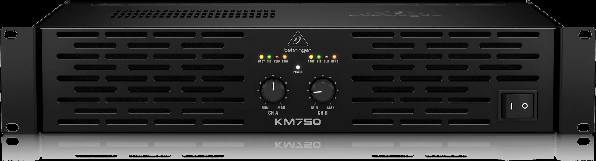 Behringer KM750 750W 2-channel Power Amplifier — view 2