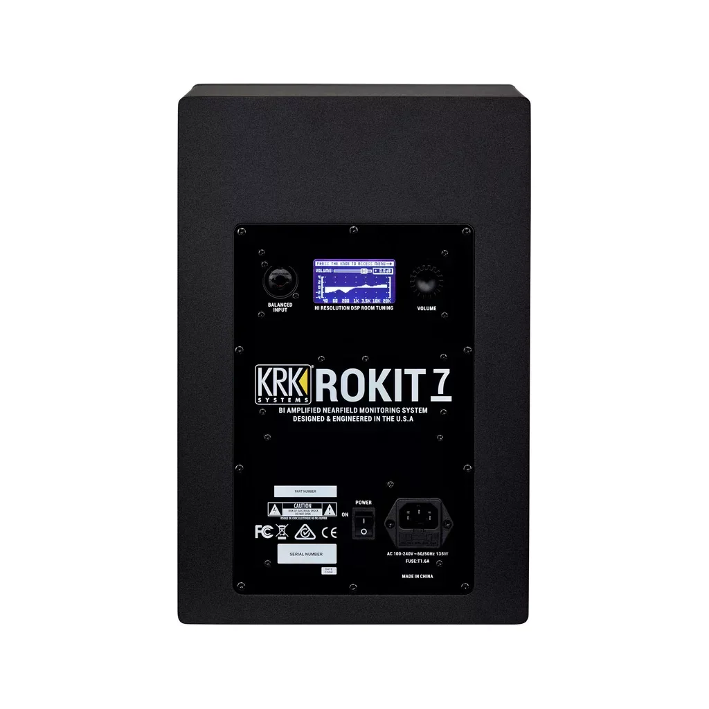 KRK ROKIT 7 G5 7-inch Powered Studio Monitor - Black (Each) — view 2