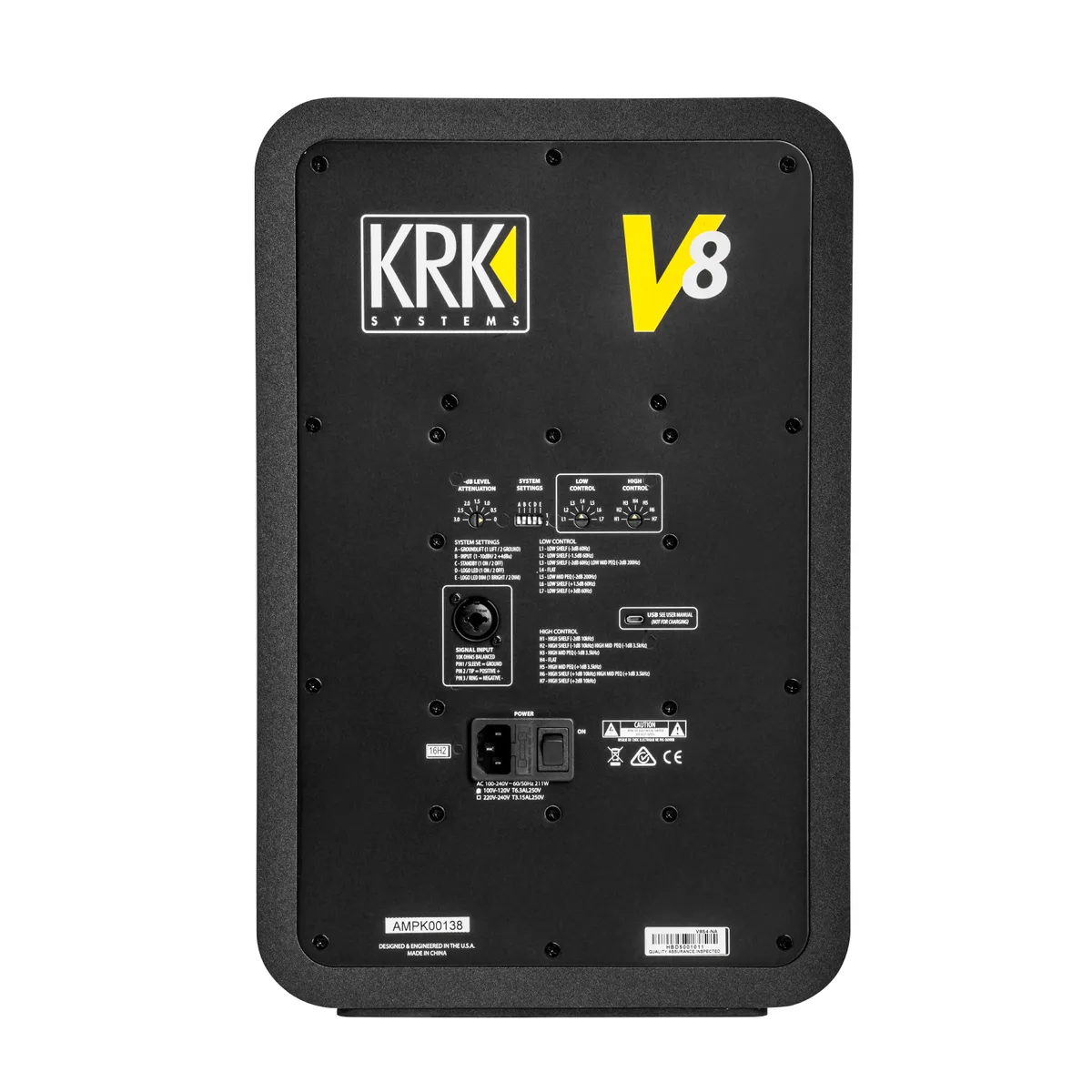 KRK V8 Series 4 Studio Monitor (Each) — view 3