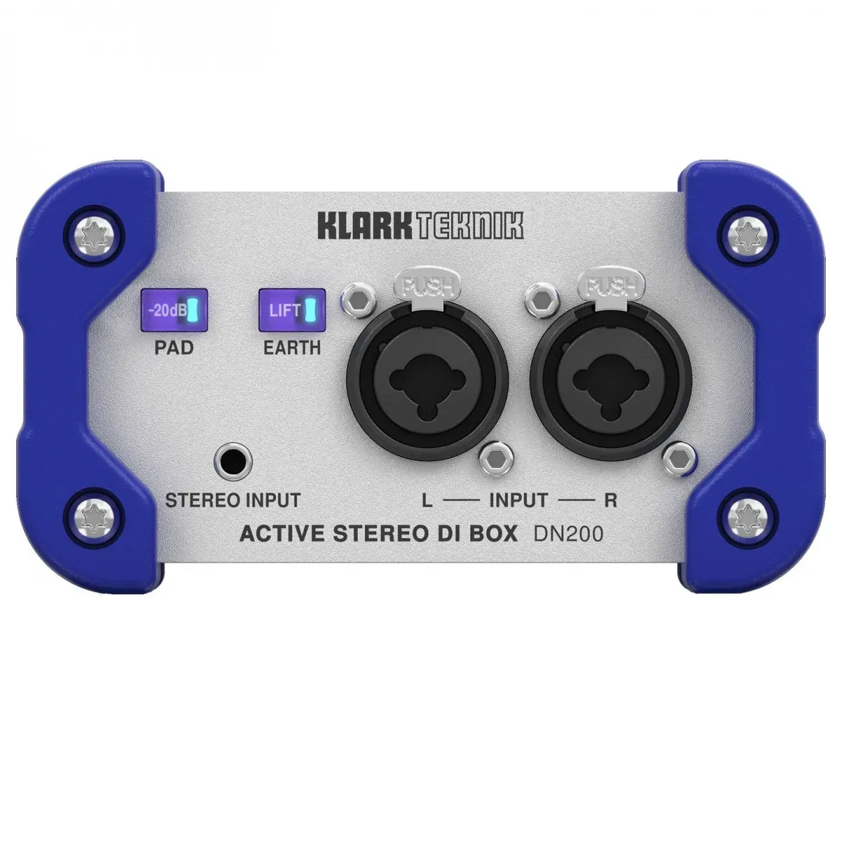 Klark Teknik DN200 V2 2-Channel Active DI Box — view 2