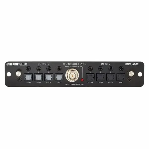 Klark Teknik DN32-ADAT 32 Channel ADAT Expansion Module