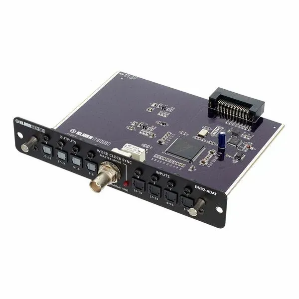 Klark Teknik DN32-ADAT 32 Channel ADAT Expansion Module — view 2