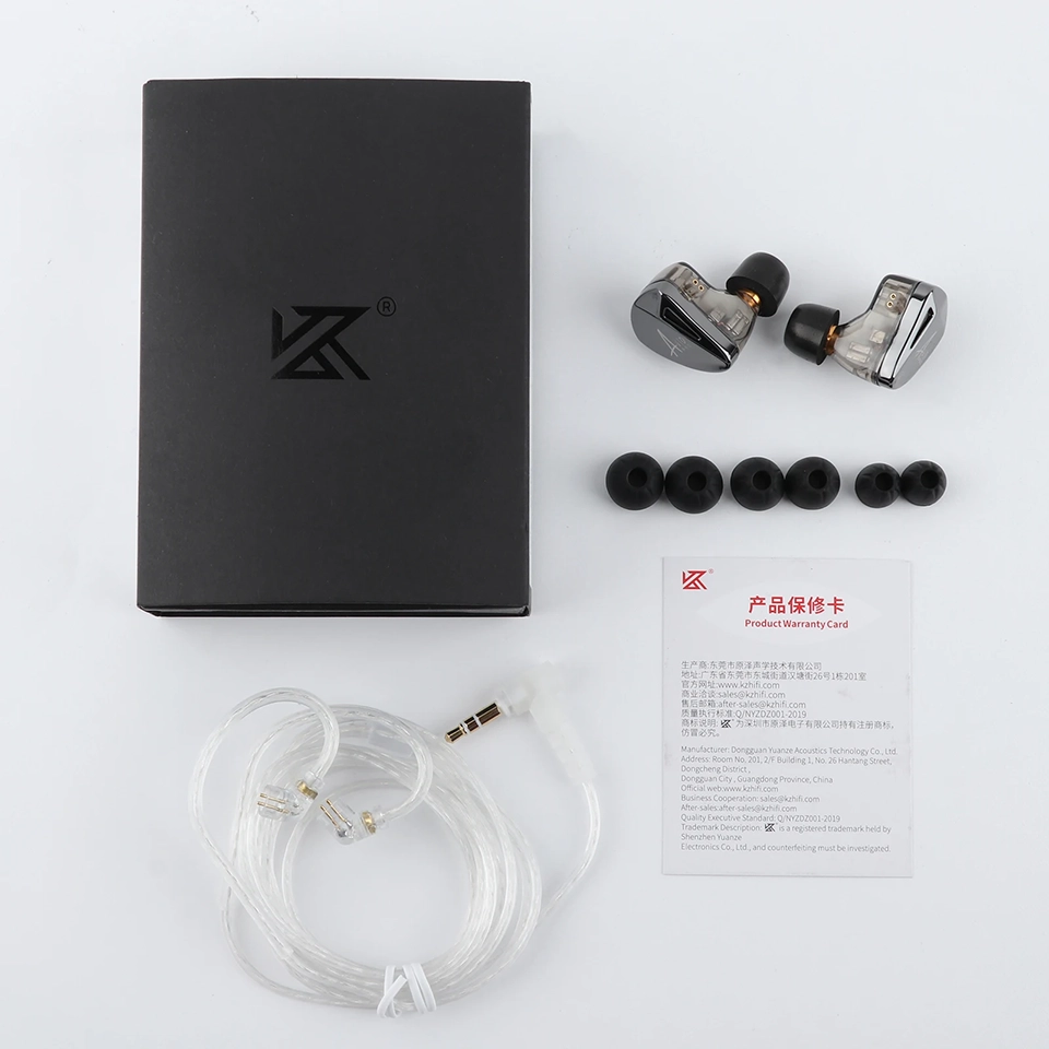 KZ AS10 PRO In-Ear Monitors – Black — view 2