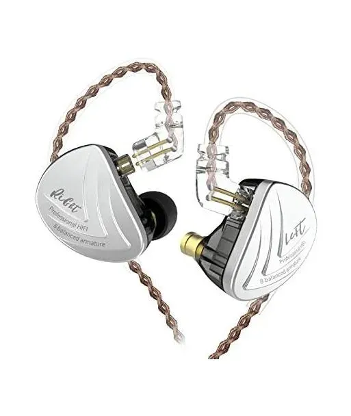 KZ AS16 - Balanced Armature In-Ear Monitor Earphones - Black — view 1