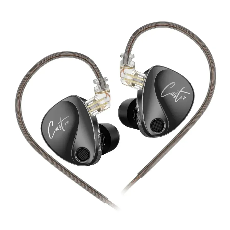 KZ Castor Bass Dynamic In-Ear Monitors - Black