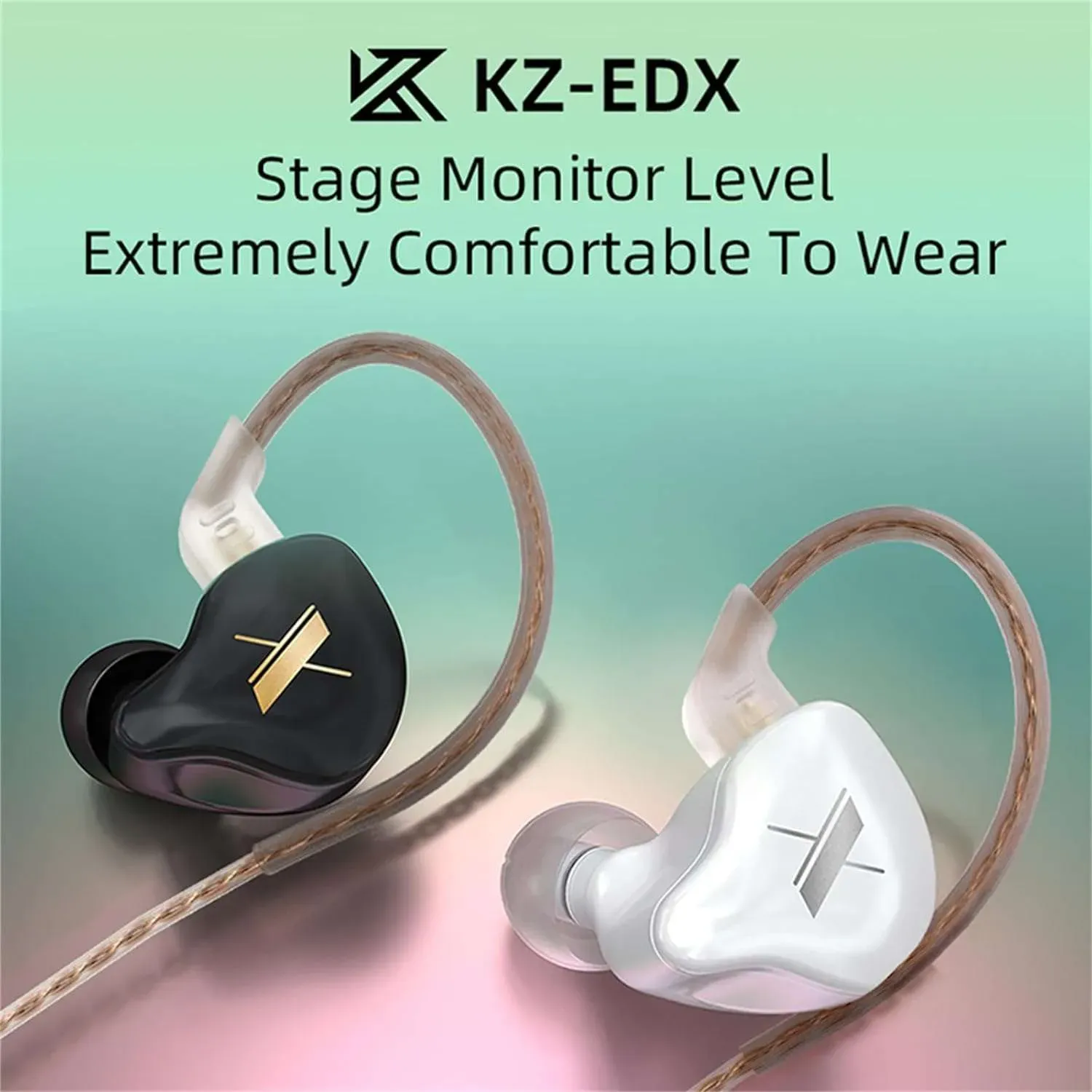 KZ EDX Stage Monitor In Ear Earphones — view 3