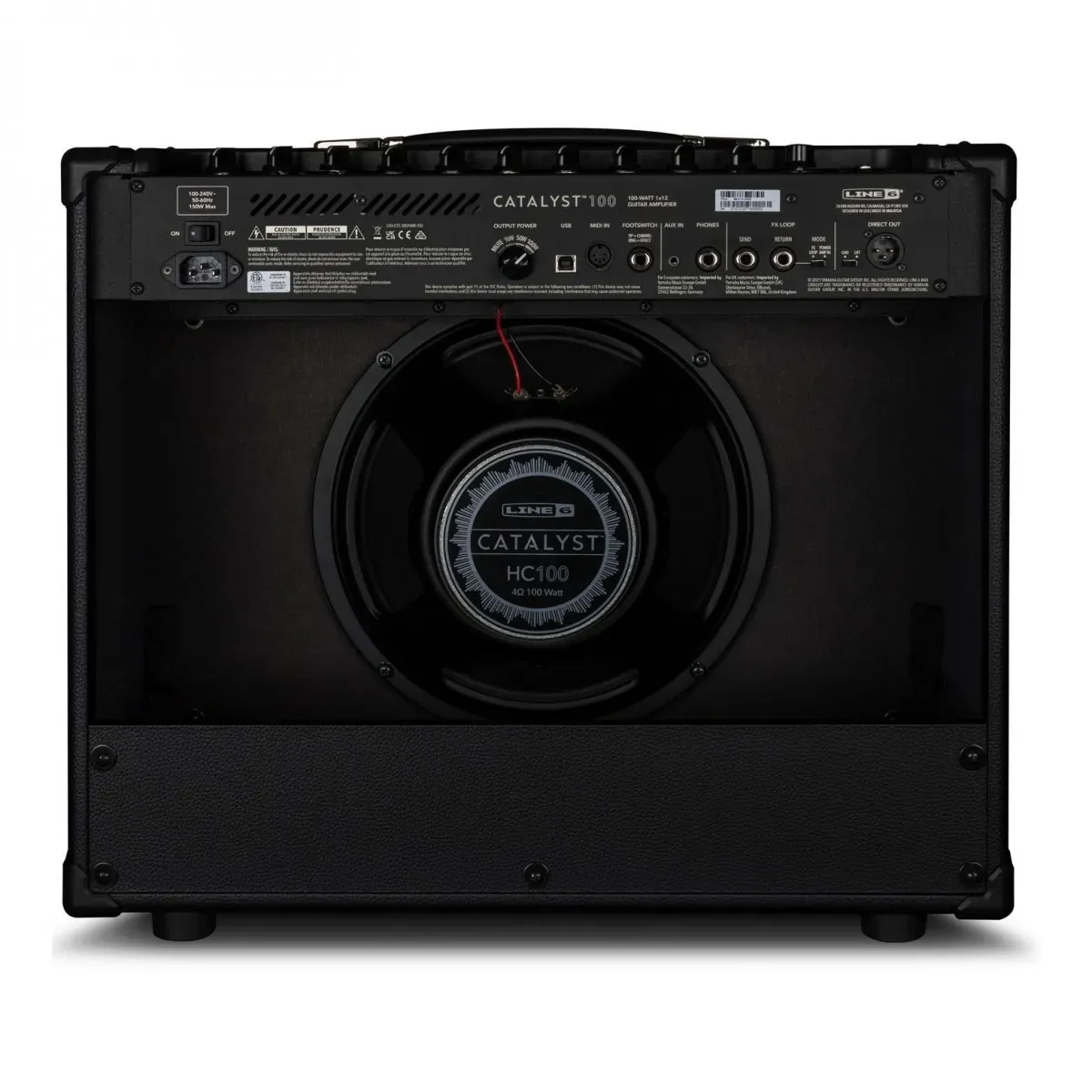 Line 6 Catalyst 100 100-watt 1 x 12-inch Combo Amplifier (DEMO) — view 4