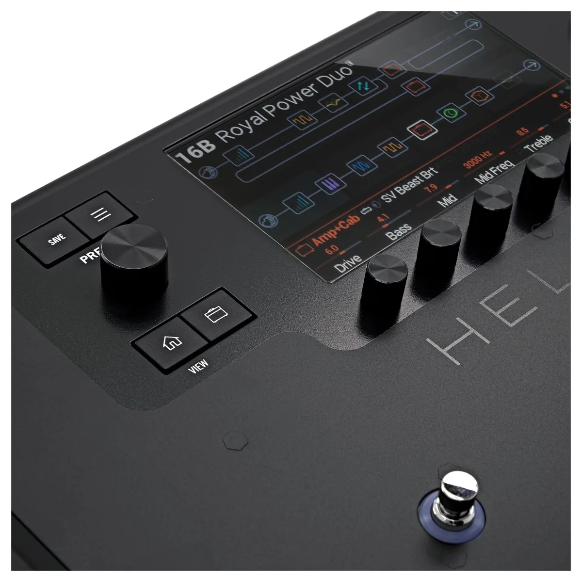 Line 6 Helix LT Multi FX Pedal — view 5