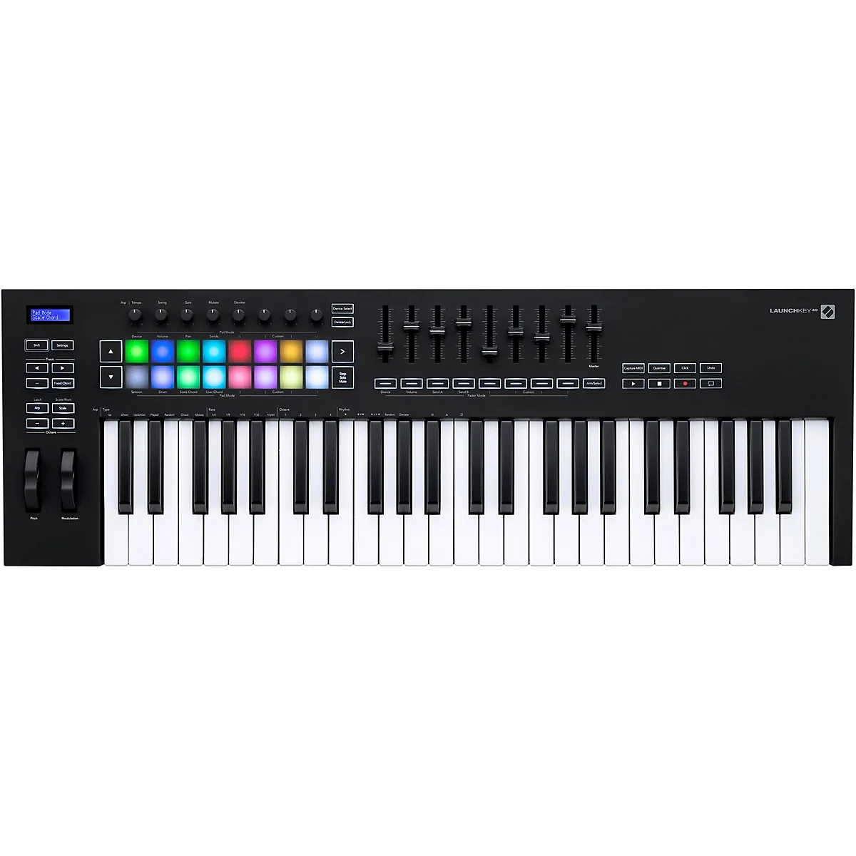 Novation Launchkey 49 Mk3 Keyboard Controller — view 1