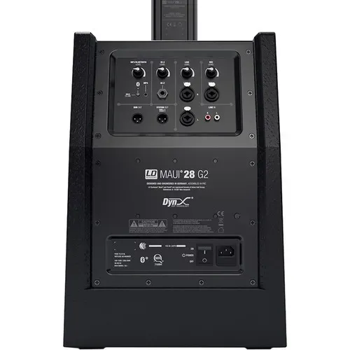 LD Systems MAUI 28 G2 Compact Column PA System with Mixer and Bluetooth (Black) — view 9