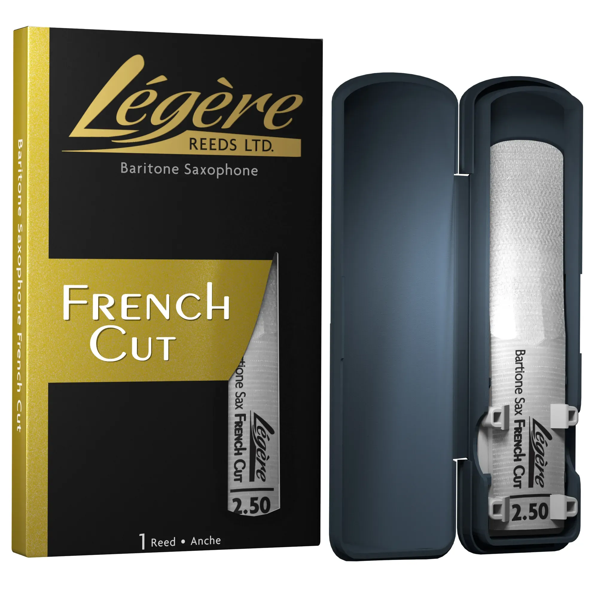 Legere Reed Baritone Saxophone French Cut - Strength 2.5