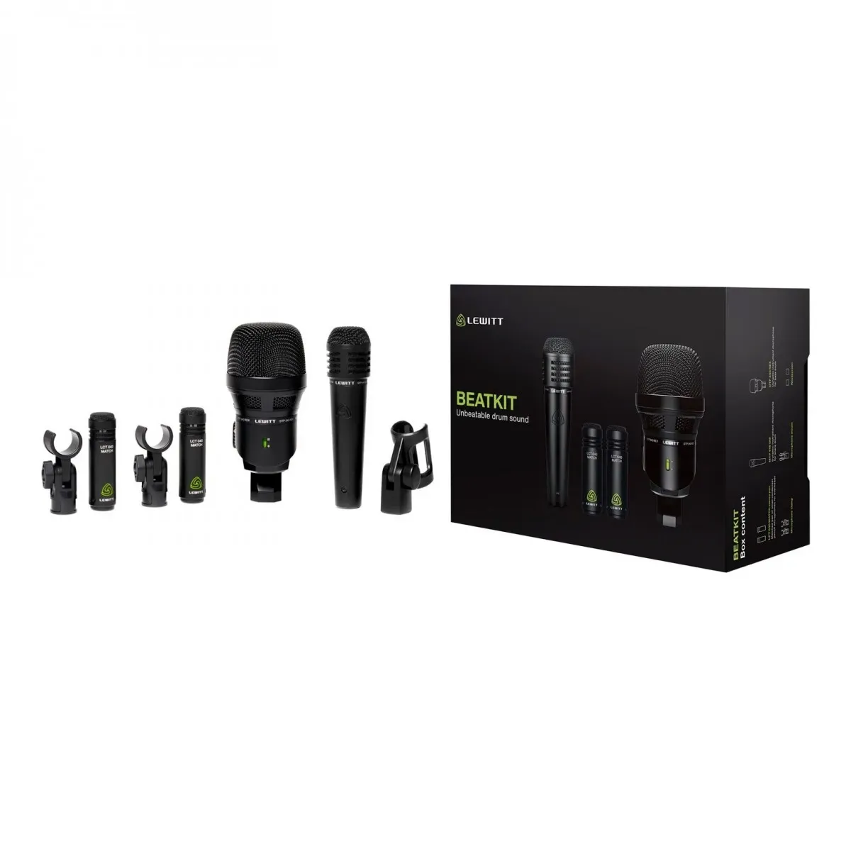 Lewitt BEATKIT 4-Piece Drum Microphone Set — view 3