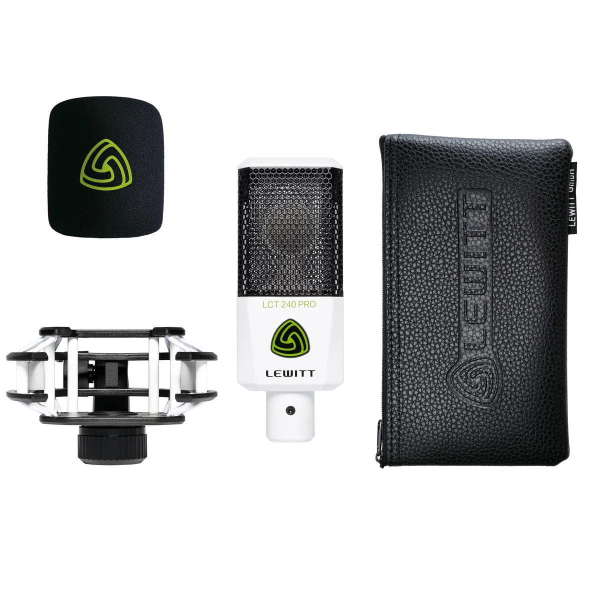 Lewitt LCT240 Pro Cardioid Value Pack, White — view 6