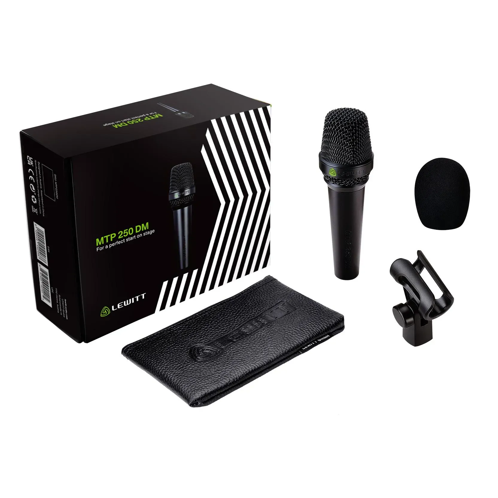 Lewitt MTP 250 DM Dynamic Stage Microphone — view 5
