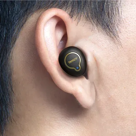 Tannoy Life Buds Wireless In-Ear Earphones (Black) — view 4