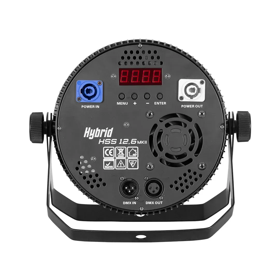 Hybrid HSS 12.6 - 12x6w LED Parcan RGBWA-UV — view 3