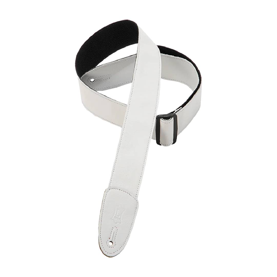 Levy’s M7GP-WHT Garment Leather Guitar Strap – White