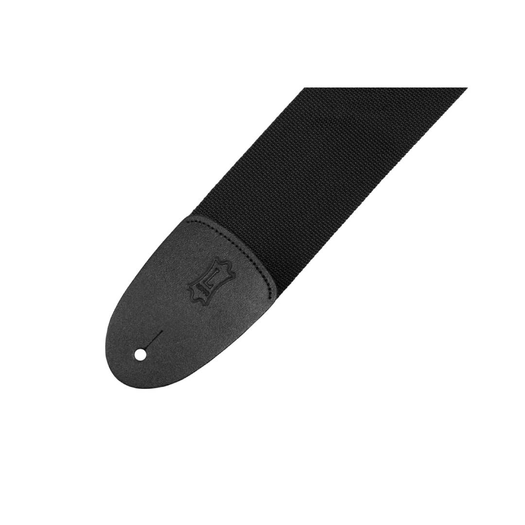 Levy’s M8P3 Polypropylene Guitar Strap – Black — view 2