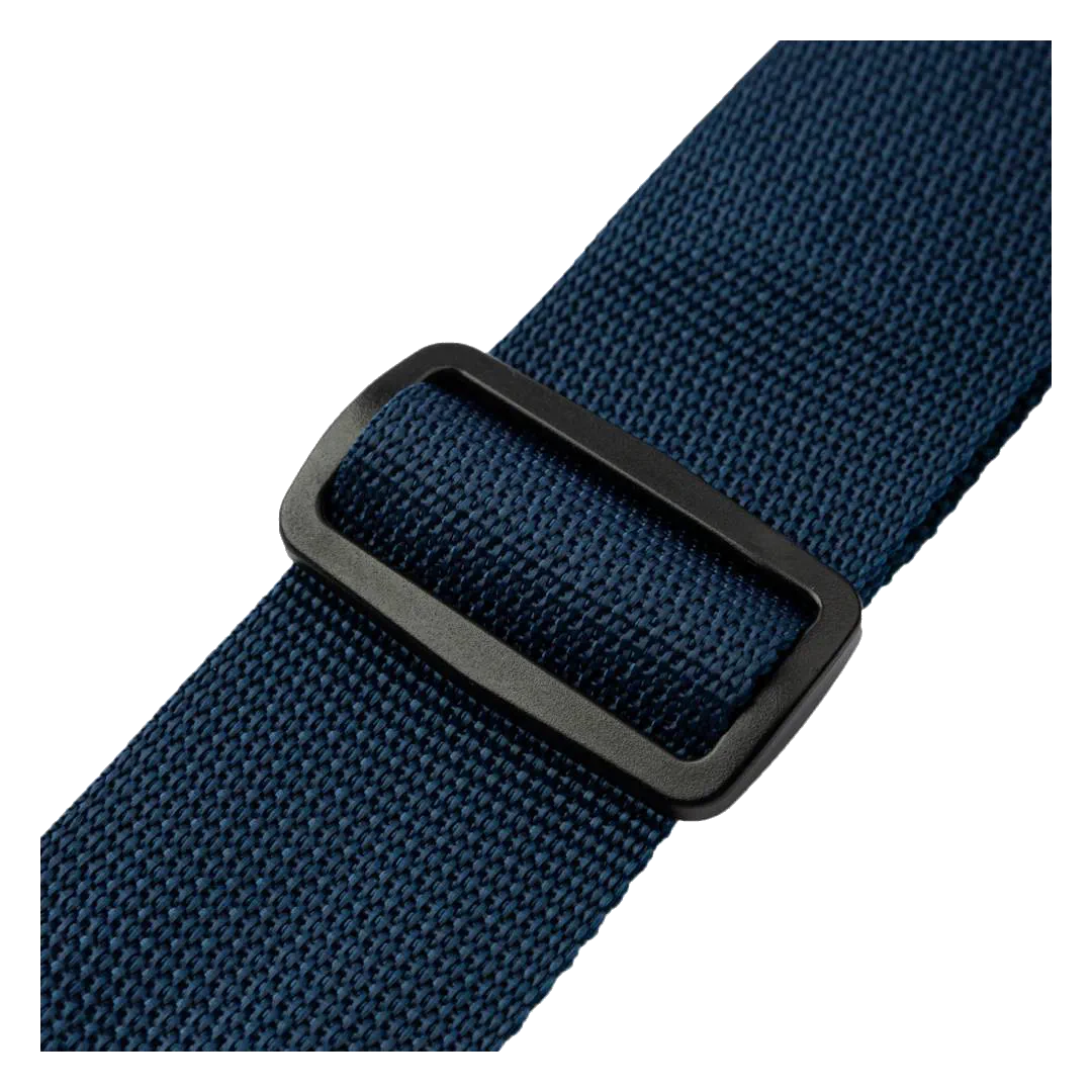 Levy’s Single Tone Series Polypropylene Guitar Strap – Navy — view 2