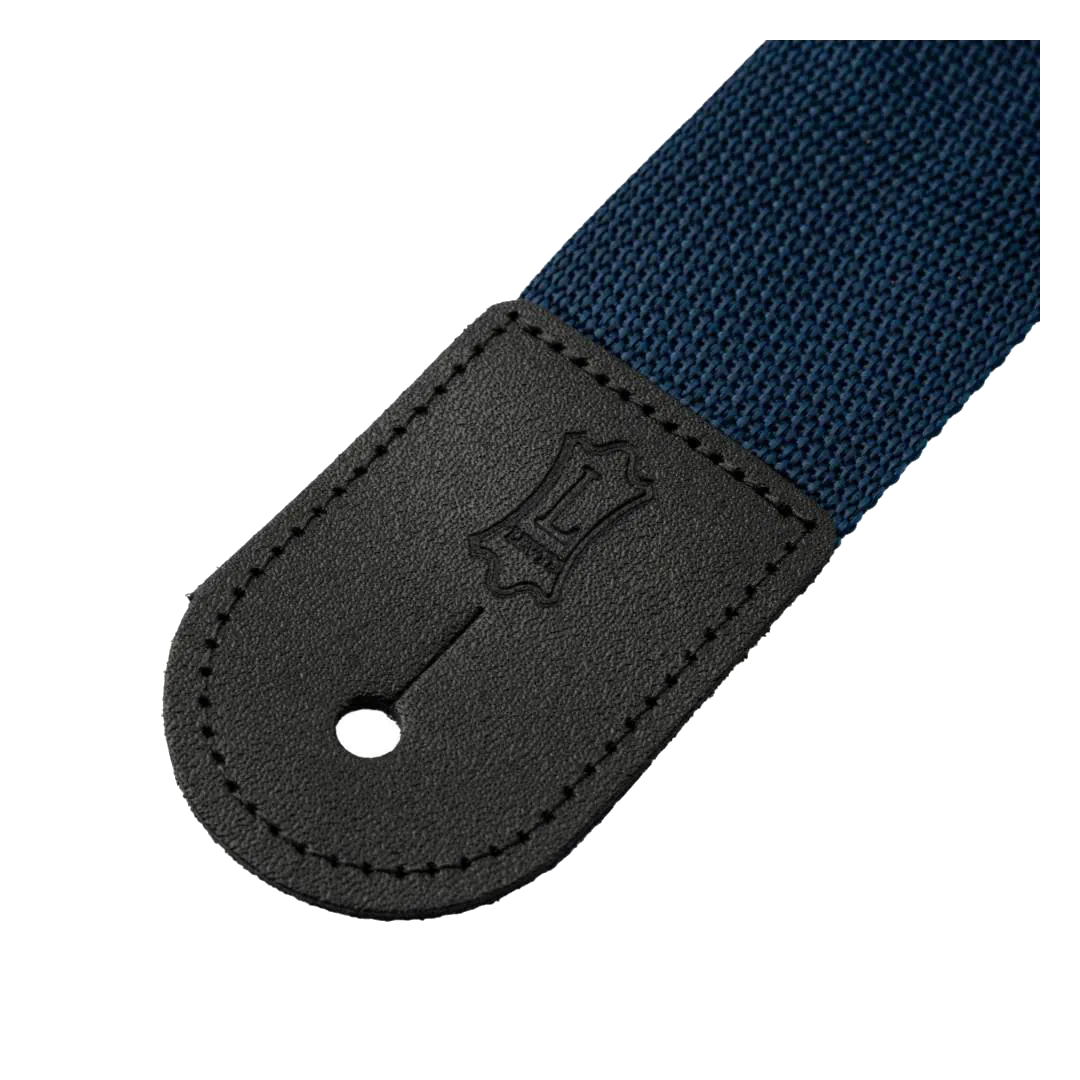 Levy’s Single Tone Series Polypropylene Guitar Strap – Navy — view 3