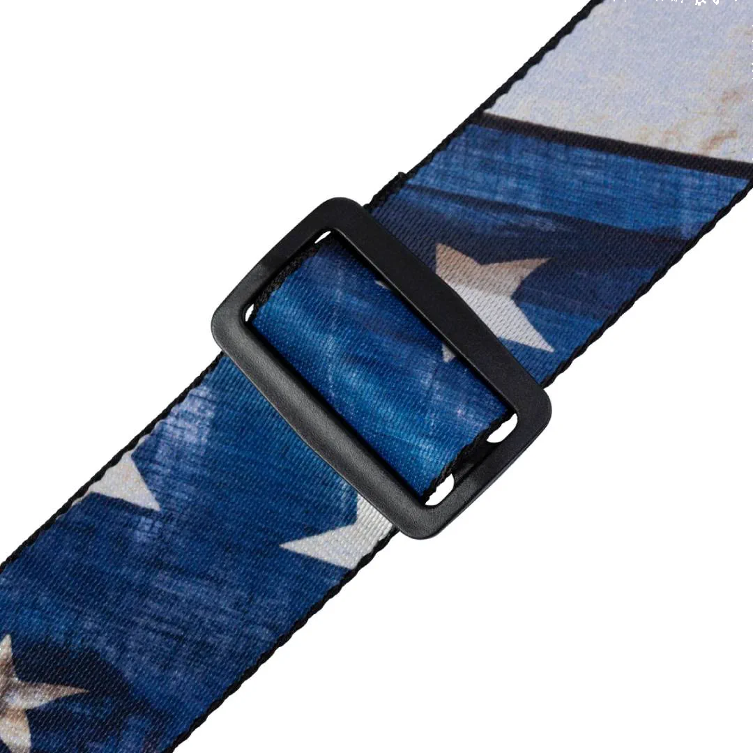 Levy’s MDP Polyester Guitar Strap – US Flag — view 3