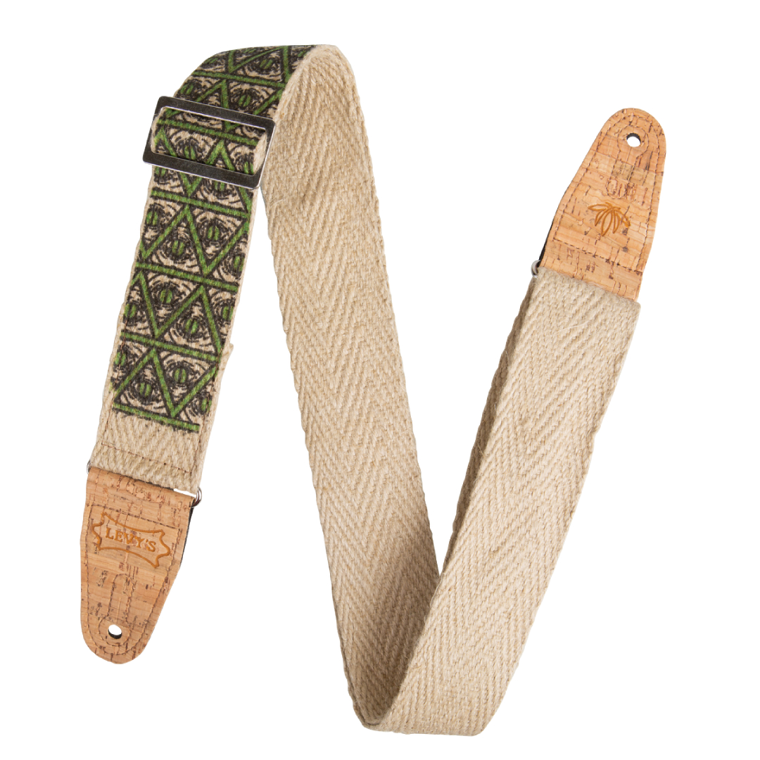 Levy’s MH8P-005 Hemp Guitar Strap – Illuminati