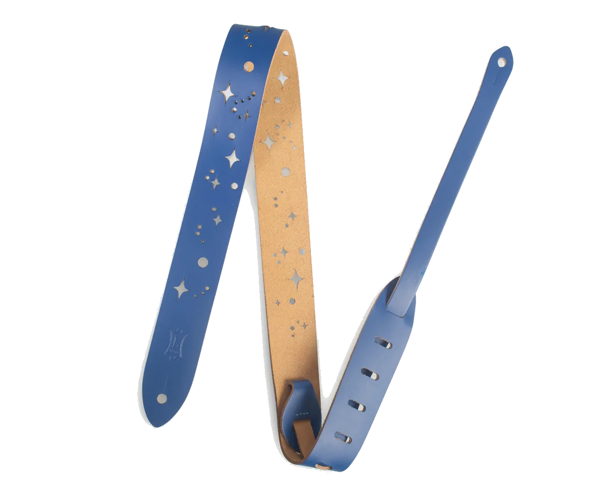 Levy’s MJ12GSC-BLU Kids Guitar Strap – Blue