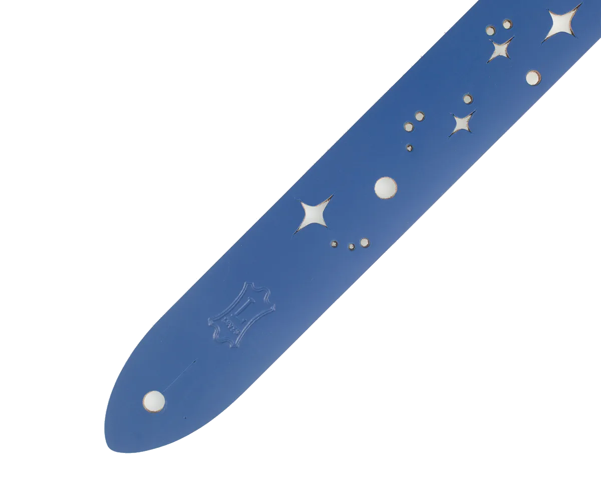 Levy’s MJ12GSC-BLU Kids Guitar Strap – Blue — view 2