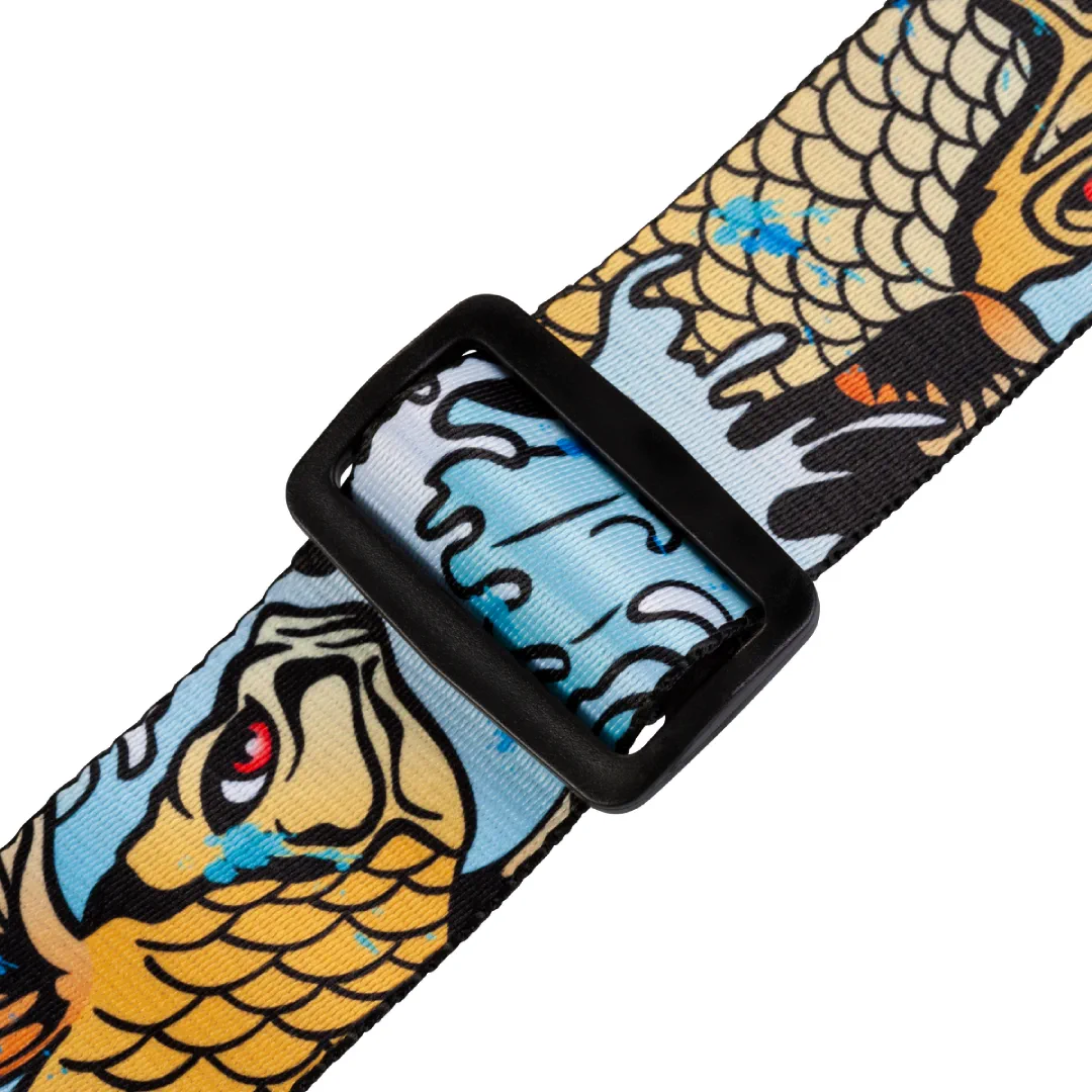 Levy’s MPD2 Polyester Guitar Strap – Koi — view 3