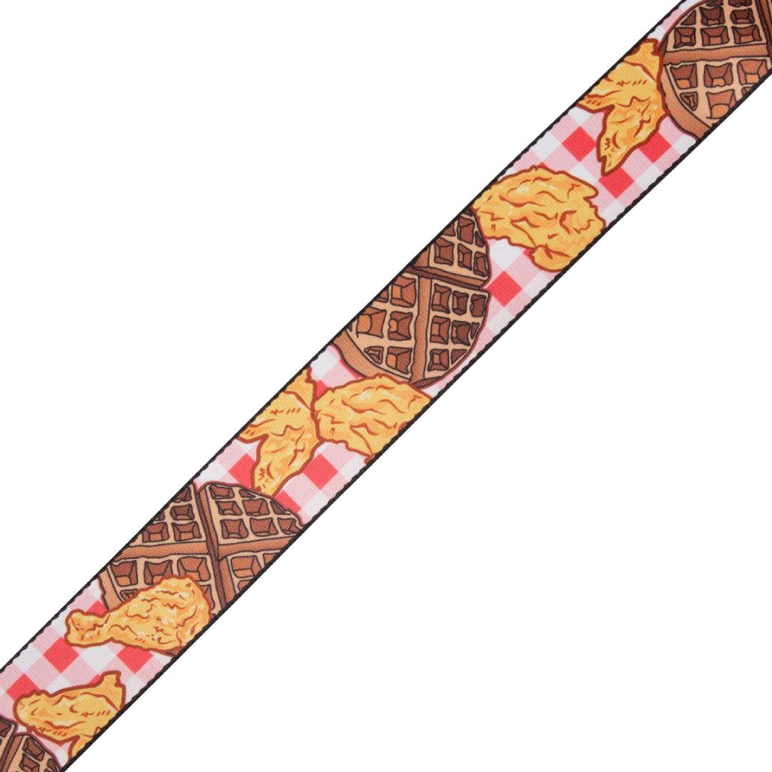 Levy’s MPD2 Polyester Guitar Strap – Chicken and Waffles — view 3