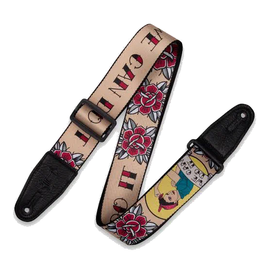 Levy’s MPD2 Polyester Guitar Strap – Rosie the Riveter — view 1