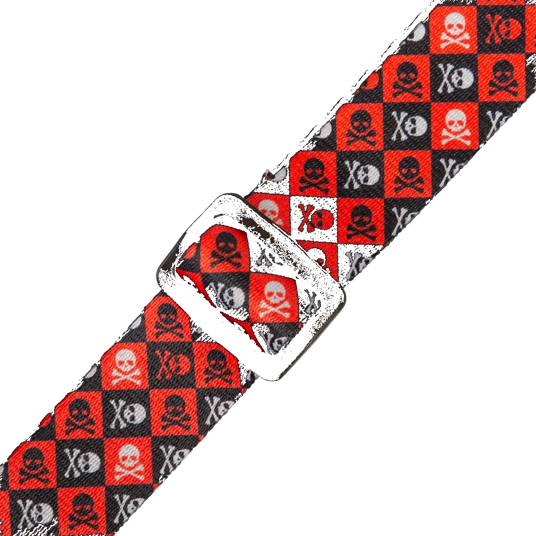 Levy’s MPJR-002 Kids Guitar Strap – Skull and Crossbones — view 4
