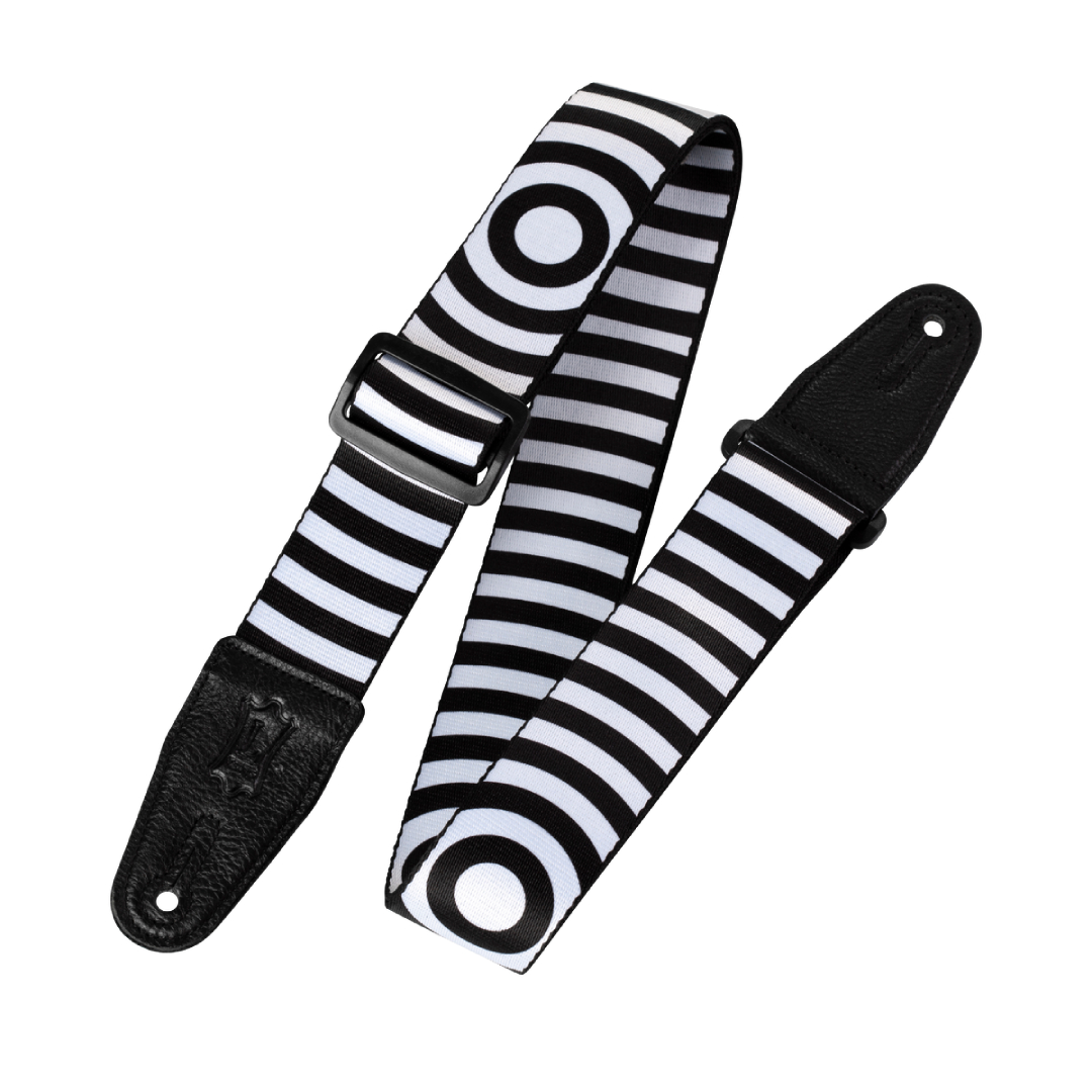 Levy’s MPS2 Polyester Guitar Strap – Vertigo — view 1