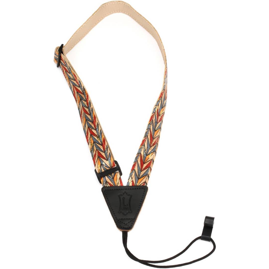 Levy’s MX23-002 1″ Wide Cork Classical and Ukulele Strap